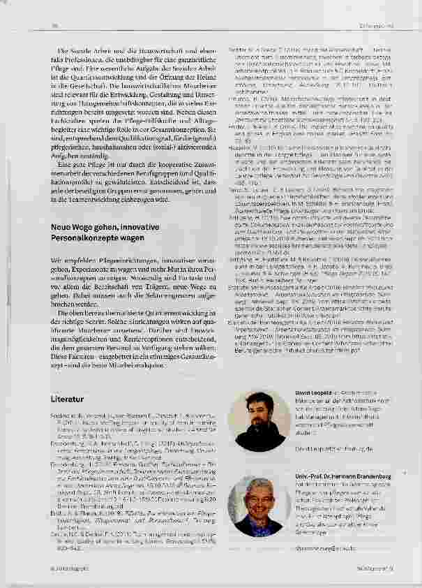 Vorschauseite 4: „Wir brauchen einen Kulturwandel“