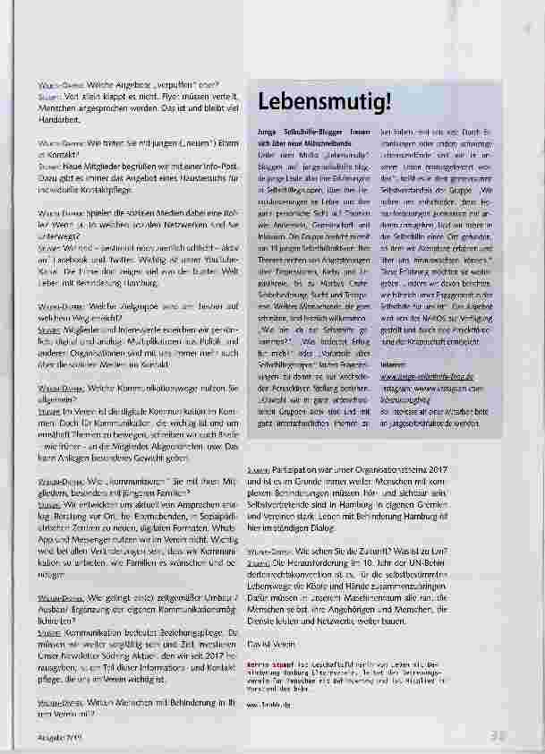 Vorschauseite 4: In unserem Maschinenraum müssen alle ran!