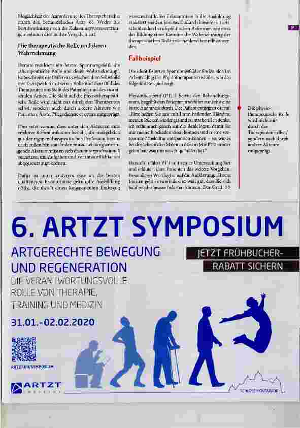 Vorschauseite 3: Spannungsfelder in der Physiotherapie