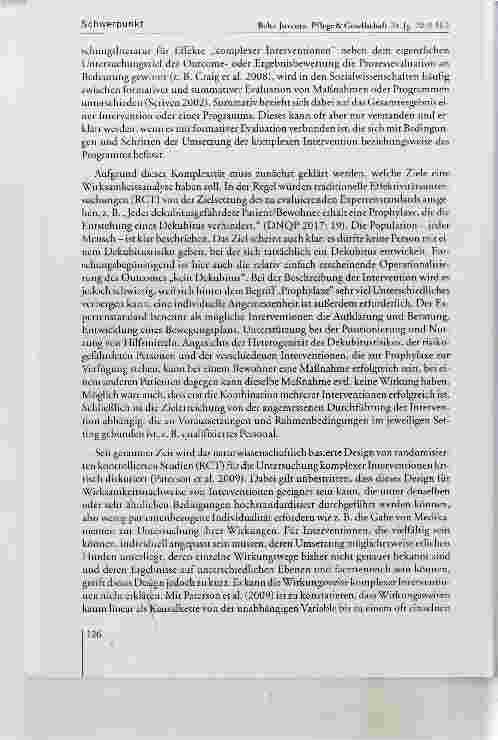 Vorschauseite 5: Anforderungen an die Untersuchung der Wirksamkeit von Expertenstandards