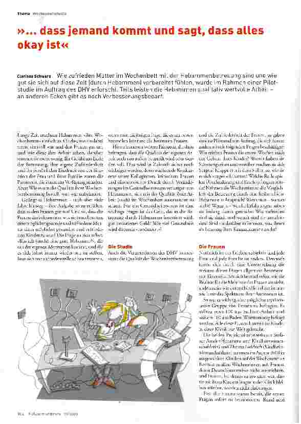 Vorschauseite 1: »... dass jemand kommt und sagt, dass alles okay ist«