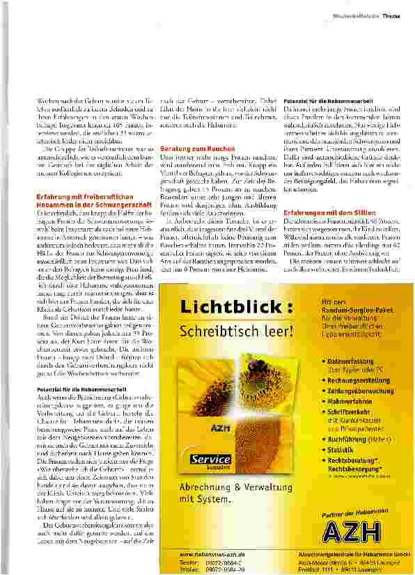 Vorschauseite 2: »... dass jemand kommt und sagt, dass alles okay ist«