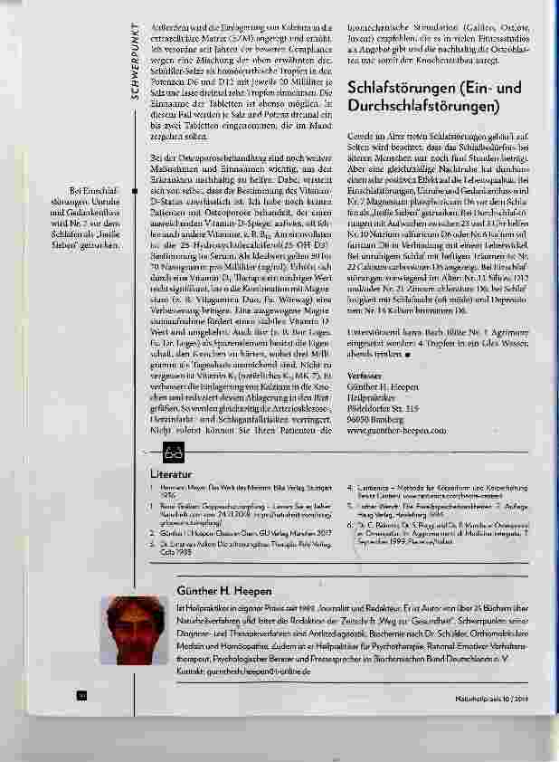 Vorschauseite 5: Schüfeler-Salze in der Geriatrie