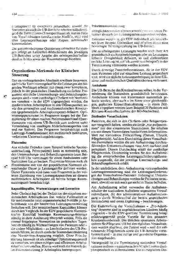 Vorschauseite 3: Klinische Steuerung in der Praxis - Erfahrungen und Ausblick