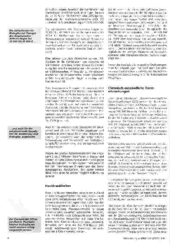 Vorschauseite 3: Biologika - der aktuelle Mega-Trend in der Arzneimitteltherapie