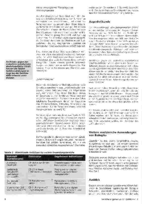 Vorschauseite 5: Biologika - der aktuelle Mega-Trend in der Arzneimitteltherapie