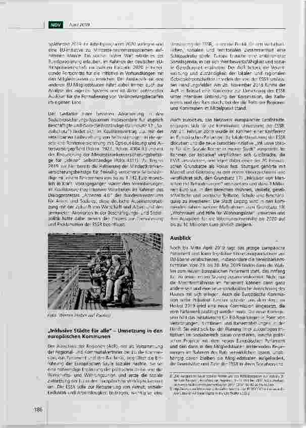 Vorschauseite 6: Die Umsetzung der Europäischen Säule sozialer Rechte