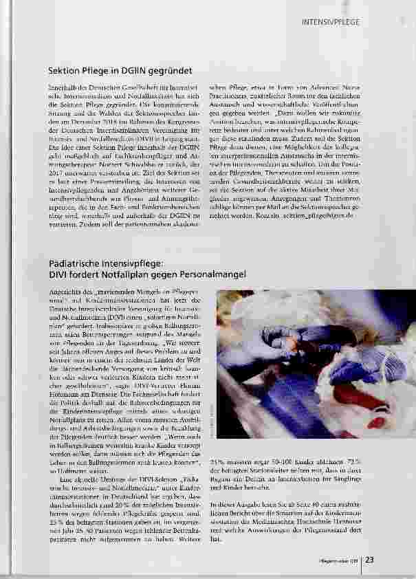 Vorschauseite 2: INTENSIVPFLEGE