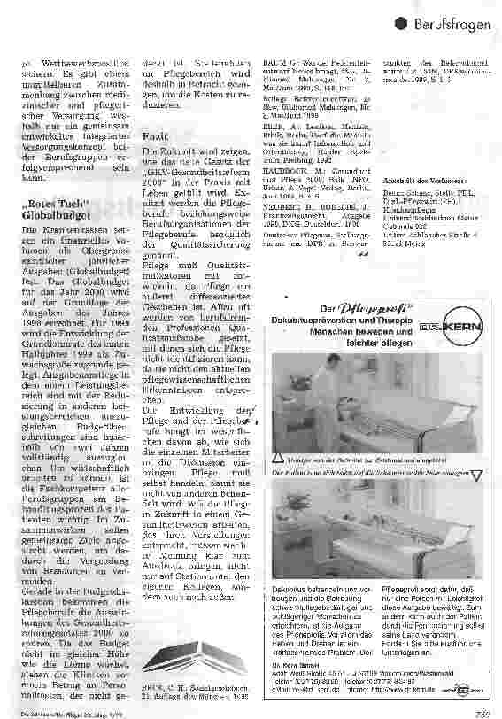 Vorschauseite 4: Die Gesundheitsreform 200
