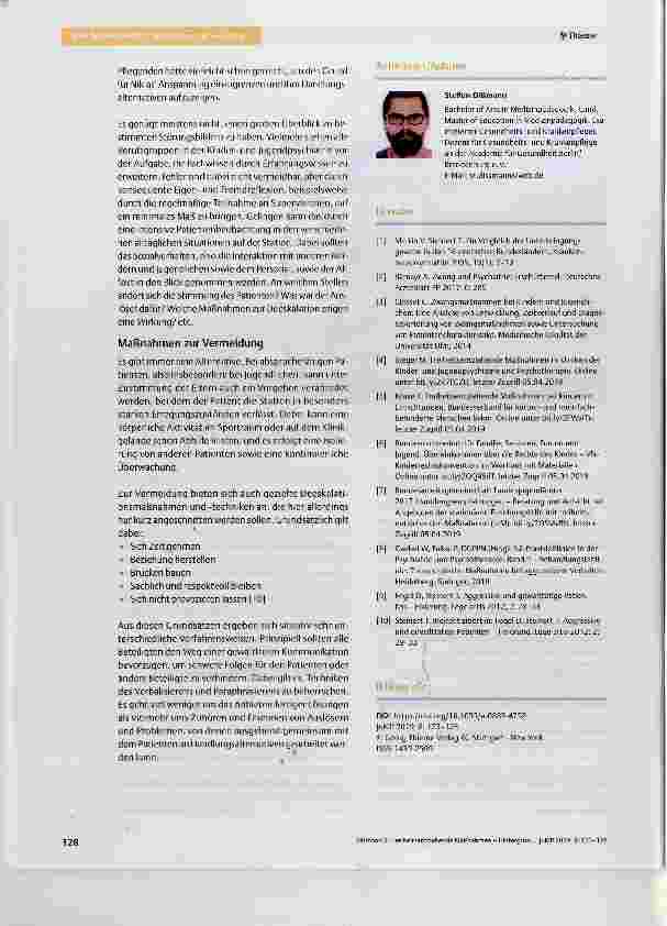 Vorschauseite 6: Freiheitsentziehende Maßnahmen - Hintergrund, Notwendigkeit und Alternativen