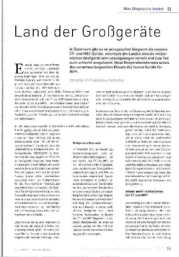 Vorschauseite 1: Land der Großgeräte