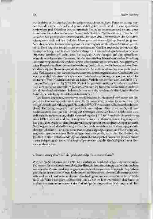 Vorschauseite 2: Juristische Probleme des sog. Sterbefastens