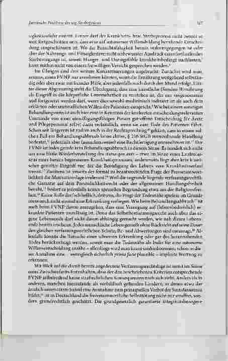 Vorschauseite 3: Juristische Probleme des sog. Sterbefastens