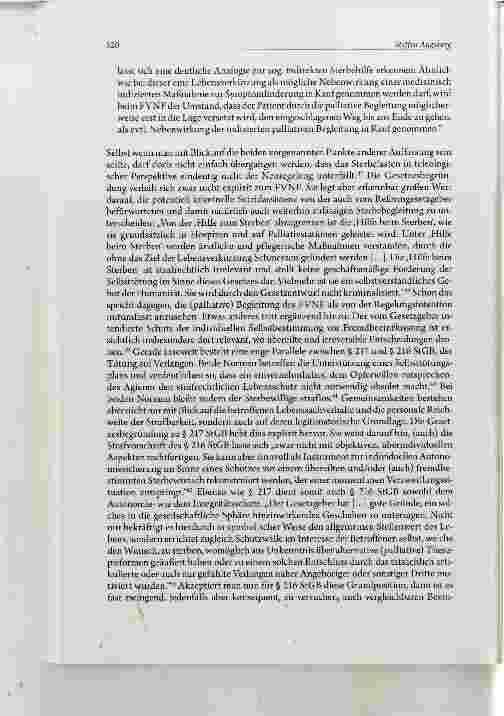 Vorschauseite 6: Juristische Probleme des sog. Sterbefastens