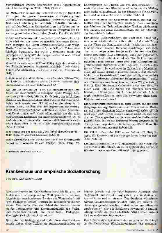 Vorschauseite 3: Vergangenheit und Gegenwart in der Geburtshilfe Eine philatelistische Betrachtung