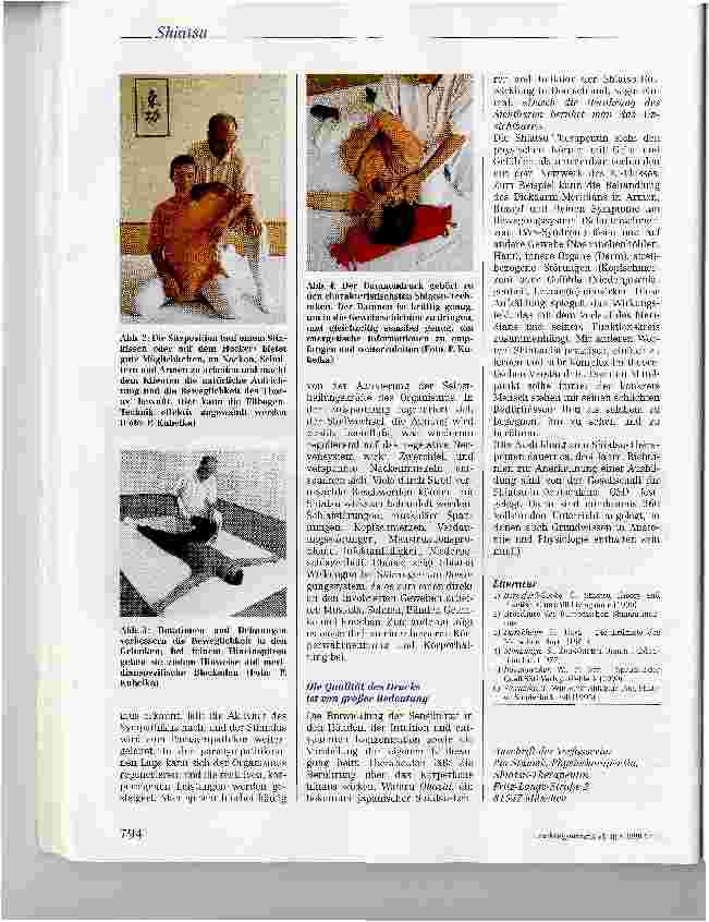 Vorschauseite 4: Shiatsu - energetische Körpertherapie