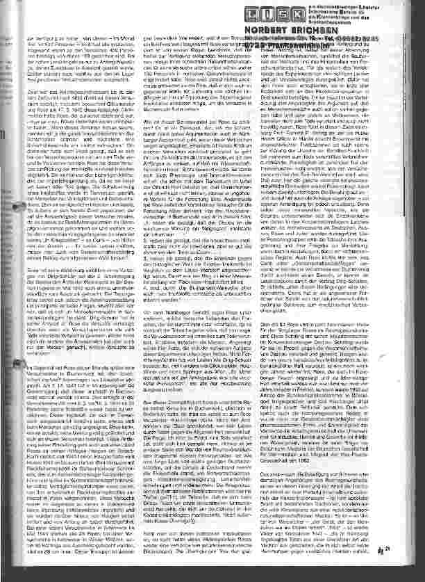 Vorschauseite 2: Reichsgesundheitsamt und Menschenversuche im Nationalsozialismus