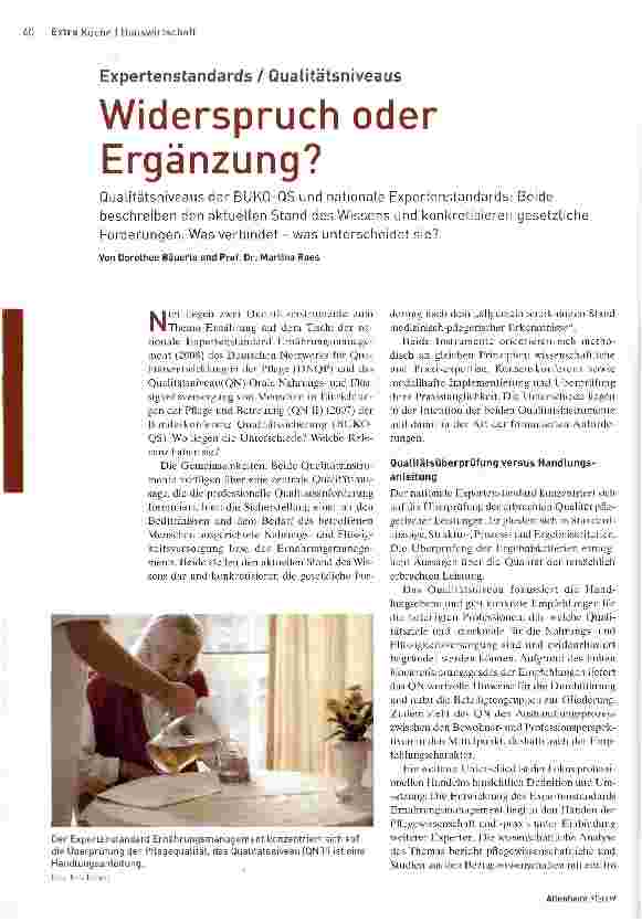 Vorschauseite 1: Widerspruch oder Ergänzung?