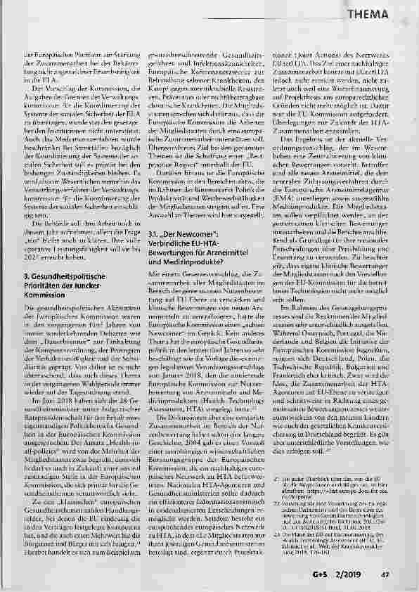 Vorschauseite 5: Ein neues Europäisches Parlament wird gewählt: 5 Jahre EU-Gesundheitsund Sozialpolitikwas wurde erreicht, was steht an?