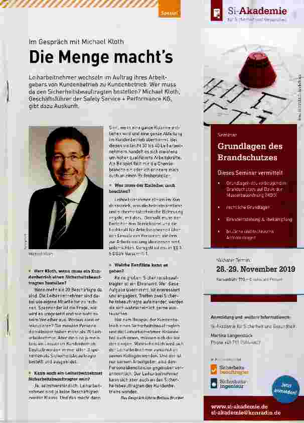 Vorschauseite 1: Die Menge macht es