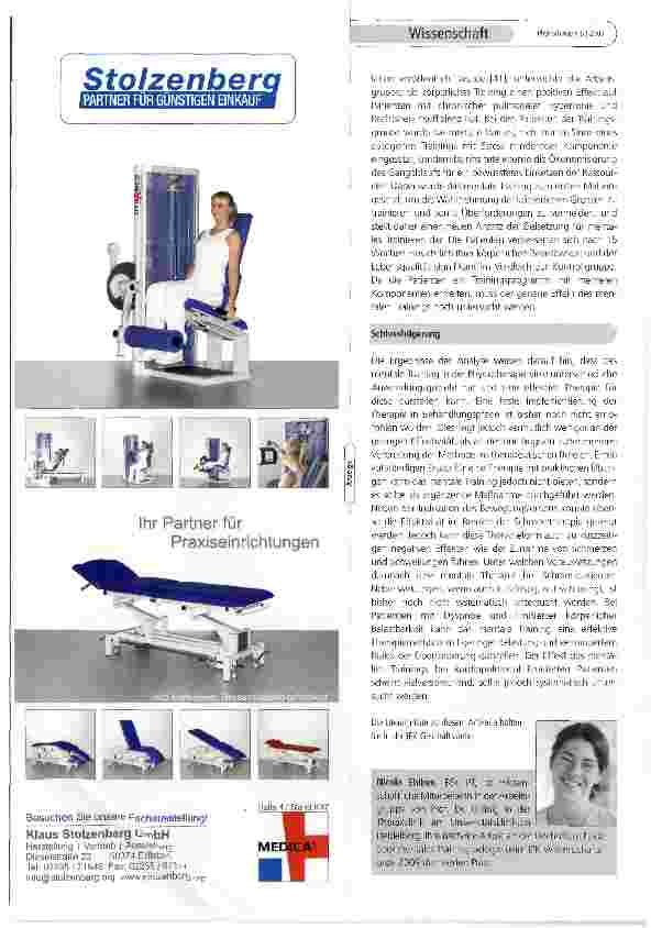 Vorschauseite 5: Mentales Training in der Physiotherapie