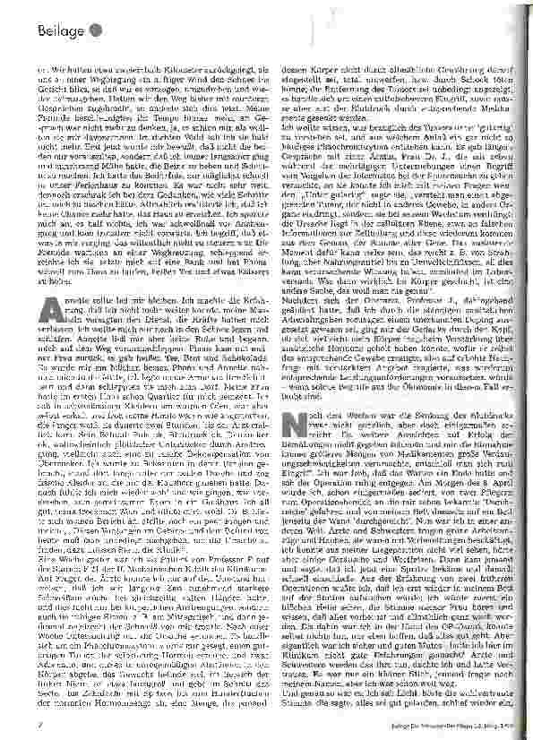 Vorschauseite 2: Der Bericht eines Patienten