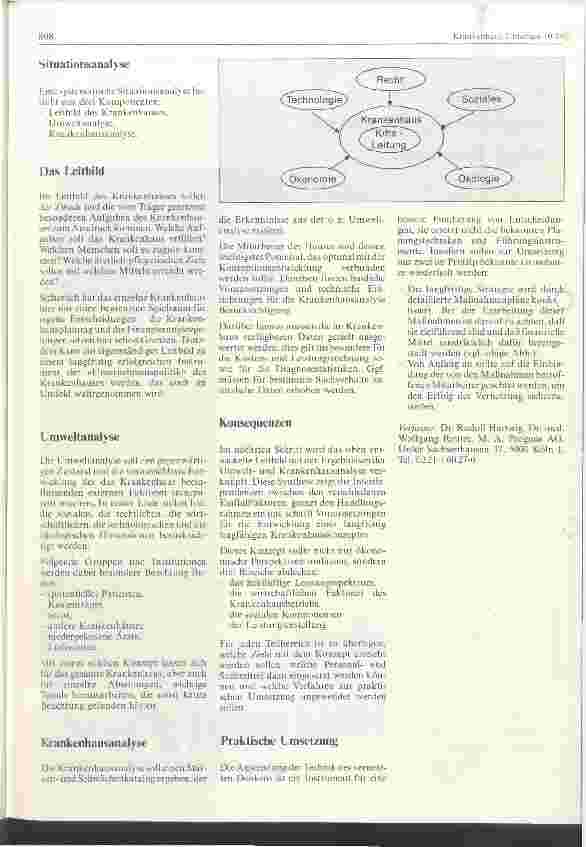 Vorschauseite 2: Vernetztes Denken - ein Forschungsinstrument im Krankenhaus