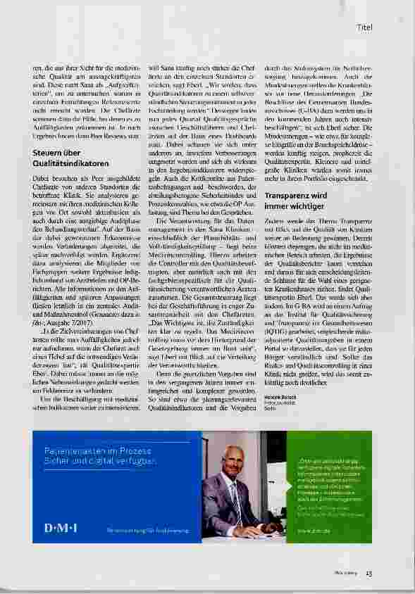 Vorschauseite 2: Die Qualitätsansprüche steigen