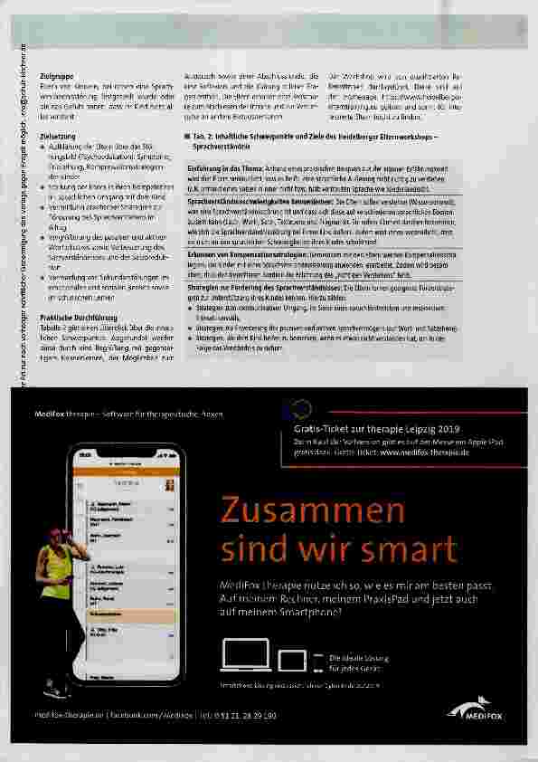Vorschauseite 6: Elternzentrierte Intervention bei Sprachverständnisstörungen