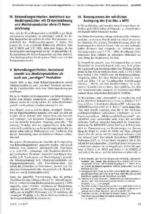 Vorschauseite 4: Systeme und Behandlungseinheiten und ihre Behandlung nach dem Medizinprodukterecht