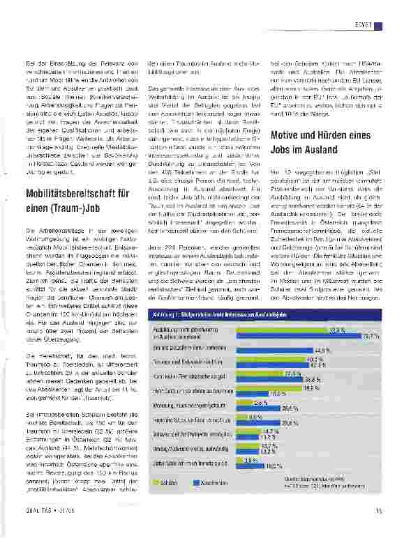 Vorschauseite 2: Gesundheitsberufe in Bewegung: Mobilität im medizinisch technischen Assistenzbereich