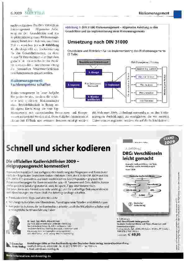 Vorschauseite 5: Klinisches Risikomanagement warum und wie?