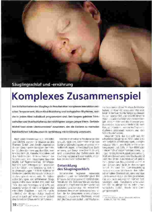 Vorschauseite 1: Komplexes Zusammenspiel