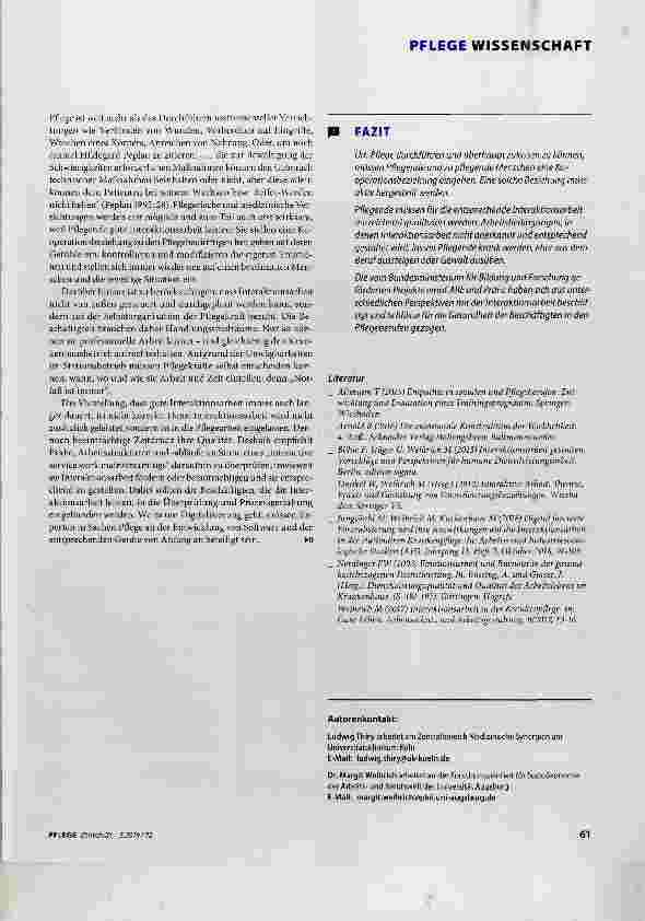 Vorschauseite 5: Interaktionsarbeit erhalten Gesundheit schützen