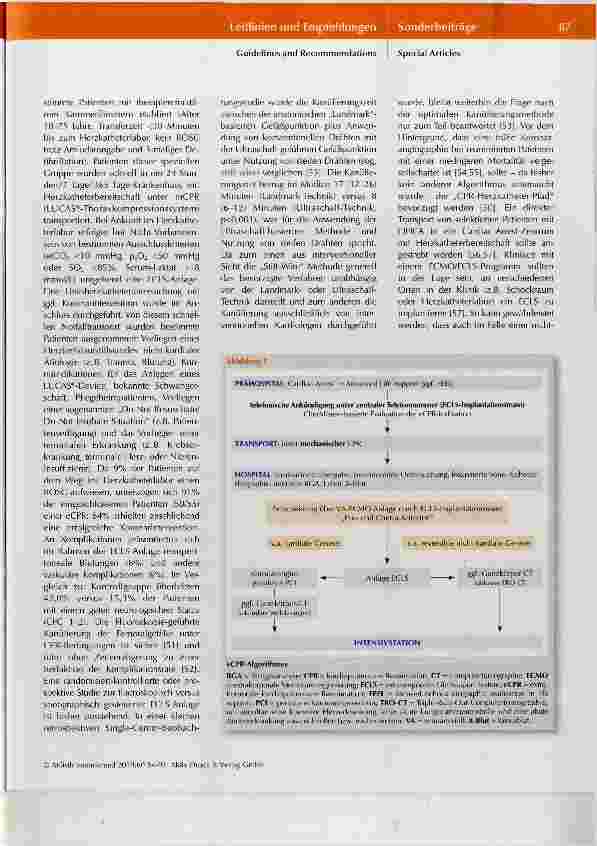 Vorschauseite 4: Empfehlungen zur extrakorporalen kardiopulmonalen Reanimation (eCPR): Konsensuspapier der DGIIN, DGK, DGTHG, DGfK, DGNI, DGAI, DIVI und GRC