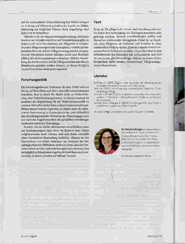 Vorschauseite 4: Ethik in der pflegerischen Praxis und Forschung