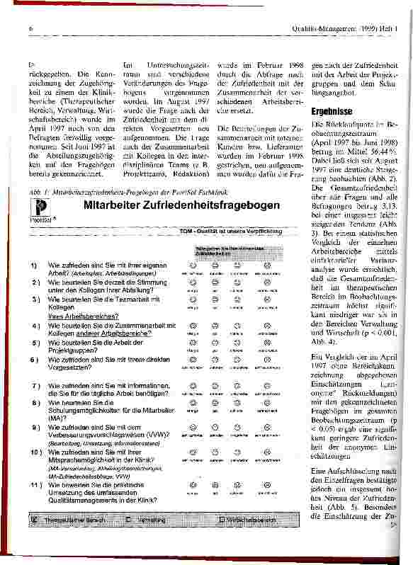 Vorschauseite 3: Mitarbeiterzufriedenheit als Instrument für Qualitätscontrolling im Gesundheitswesen
