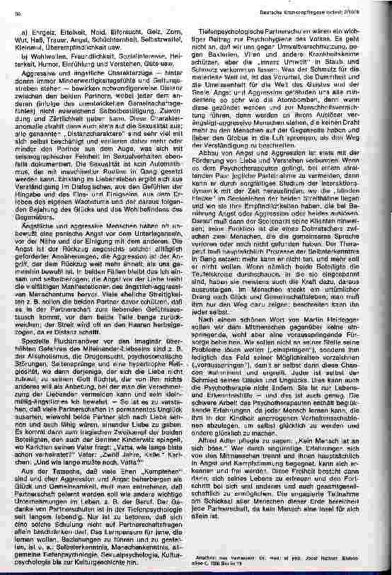 Vorschauseite 5: Angst und Aggressionen in Partnerschaften