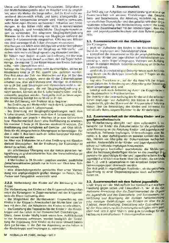 Vorschauseite 4: Methodische Hinweise für die Arbeit der Mütterberatung