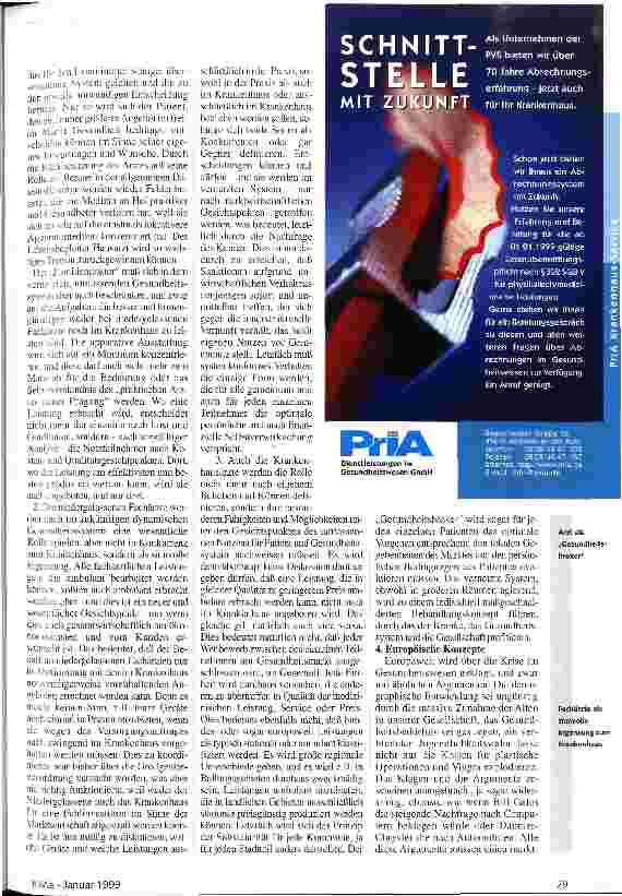 Vorschauseite 2: Perspektive 2010 - Change - Management Teil 2 Zukunft durch Kooperation sichern