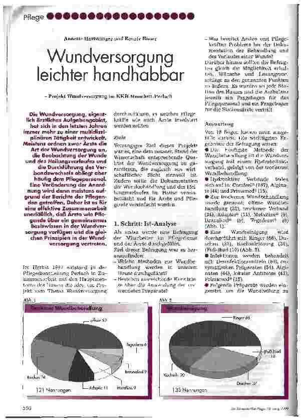 Vorschauseite 1: Wundversorgung leichter handhabbar