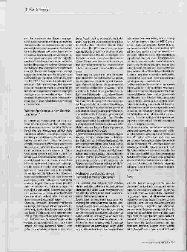 Vorschauseite 4: Über die Sicherheit von Software-Medizinprodukten