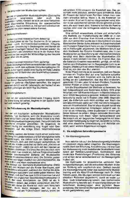 Vorschauseite 2: Das muskelkranke Kind