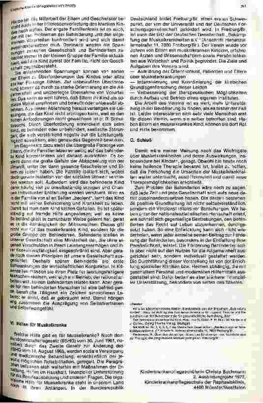 Vorschauseite 4: Das muskelkranke Kind