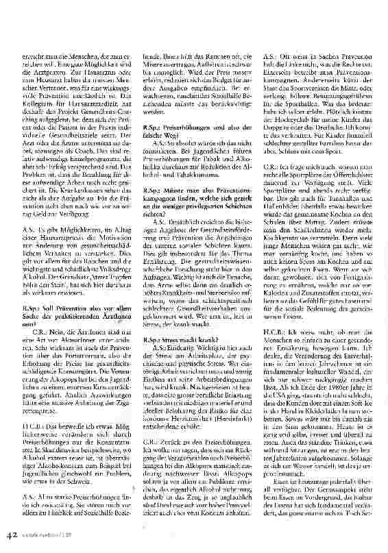 Vorschauseite 4: Nutzen und Schaden von Vorsorgemassnahmen