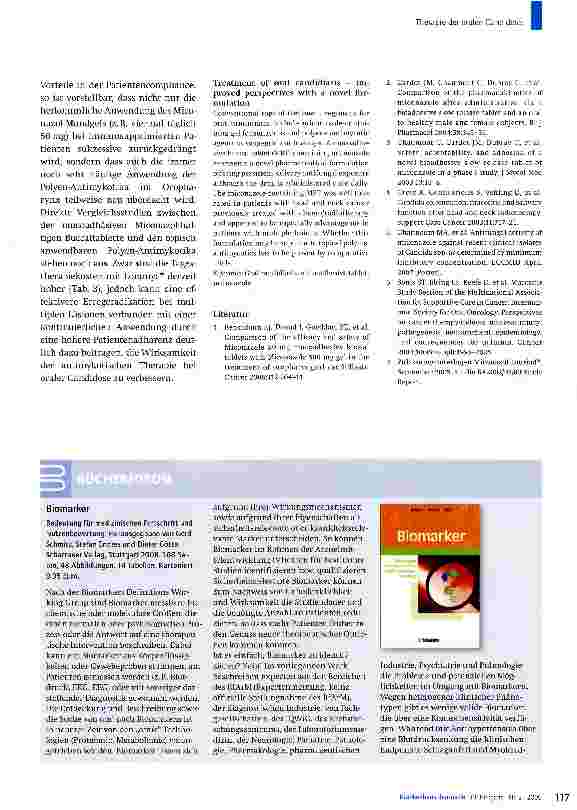 Vorschauseite 4: Therapie der oralen Candidose