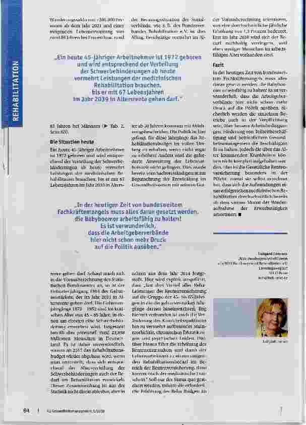 Vorschauseite 3: Der demografische Wandel erfordert veränderte Handlungsmaxime