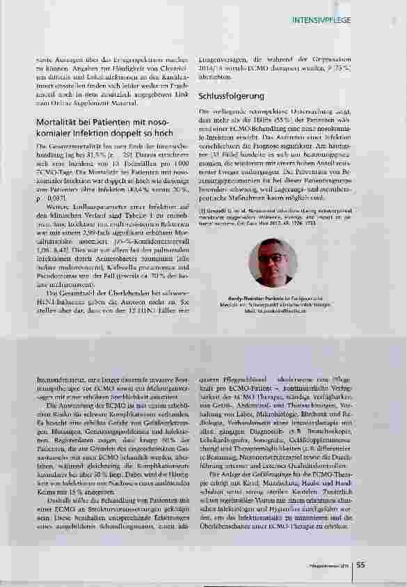 Vorschauseite 4: ECMO: Wie beeinflussen Infektionen den klinischen Verlauf?