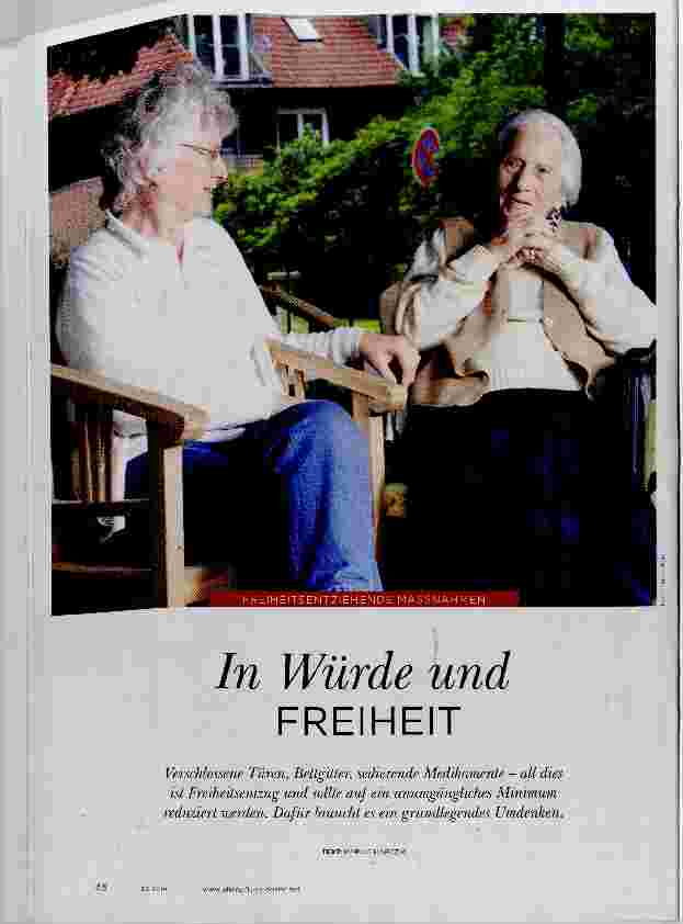 Vorschauseite 1: In Würde und FREIHEIT