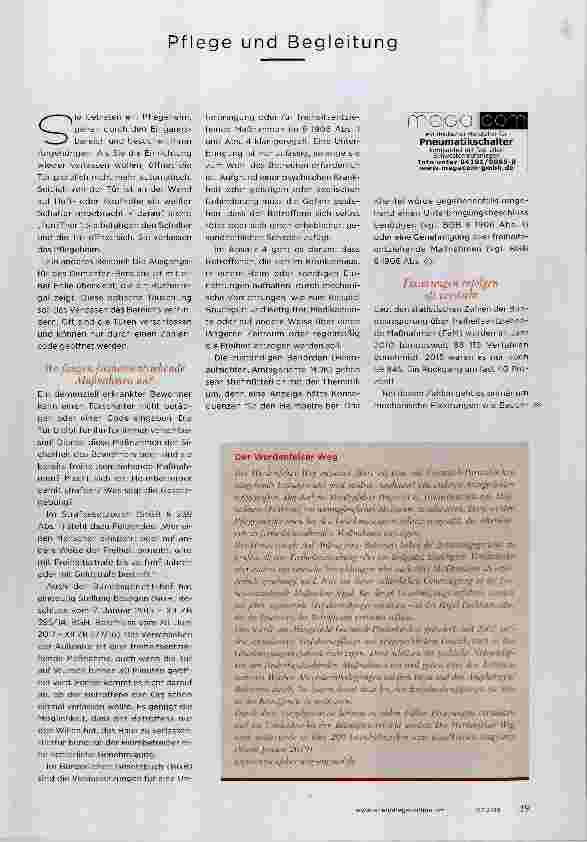 Vorschauseite 2: In Würde und FREIHEIT